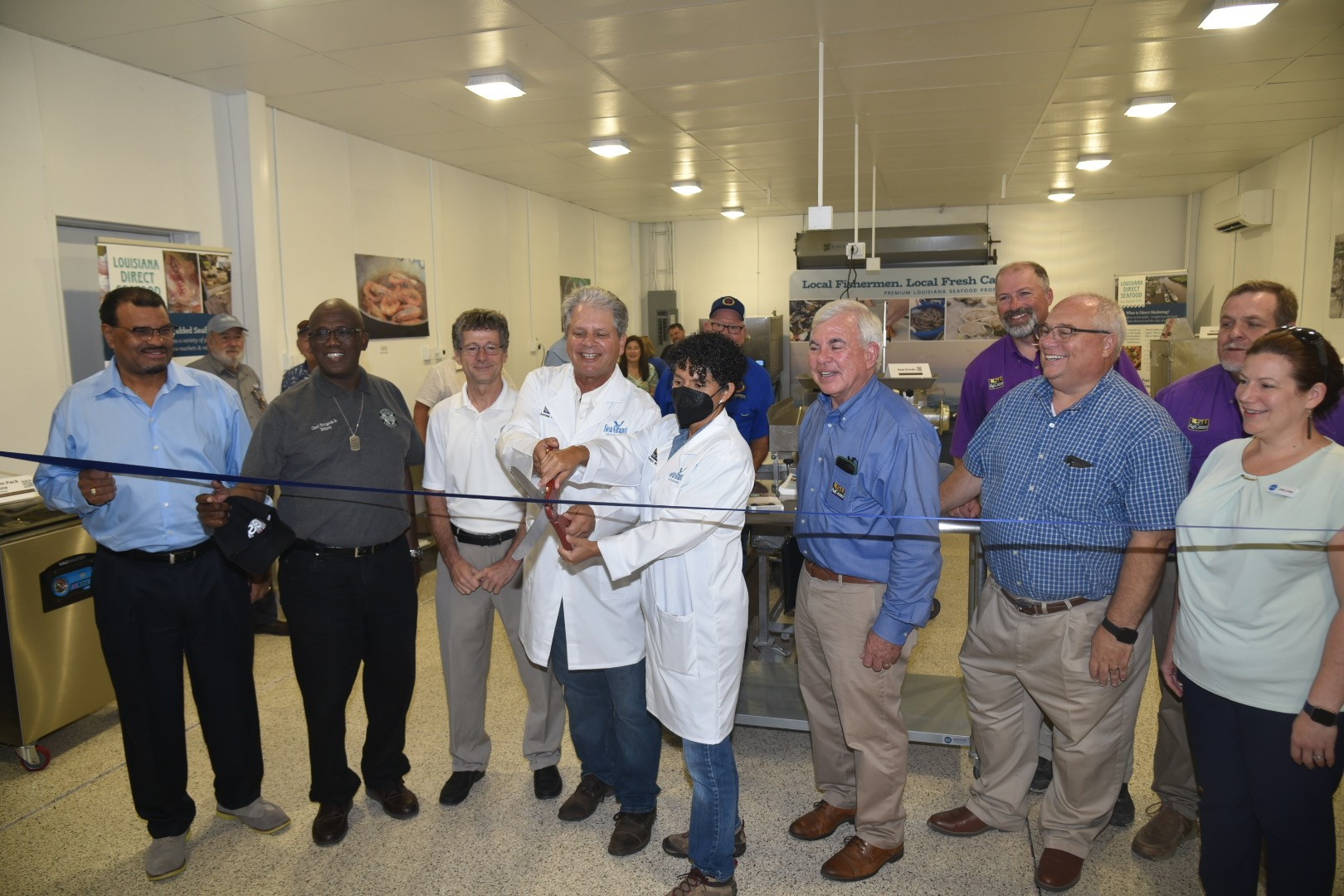 Seafood Lab Ribbon Cutting