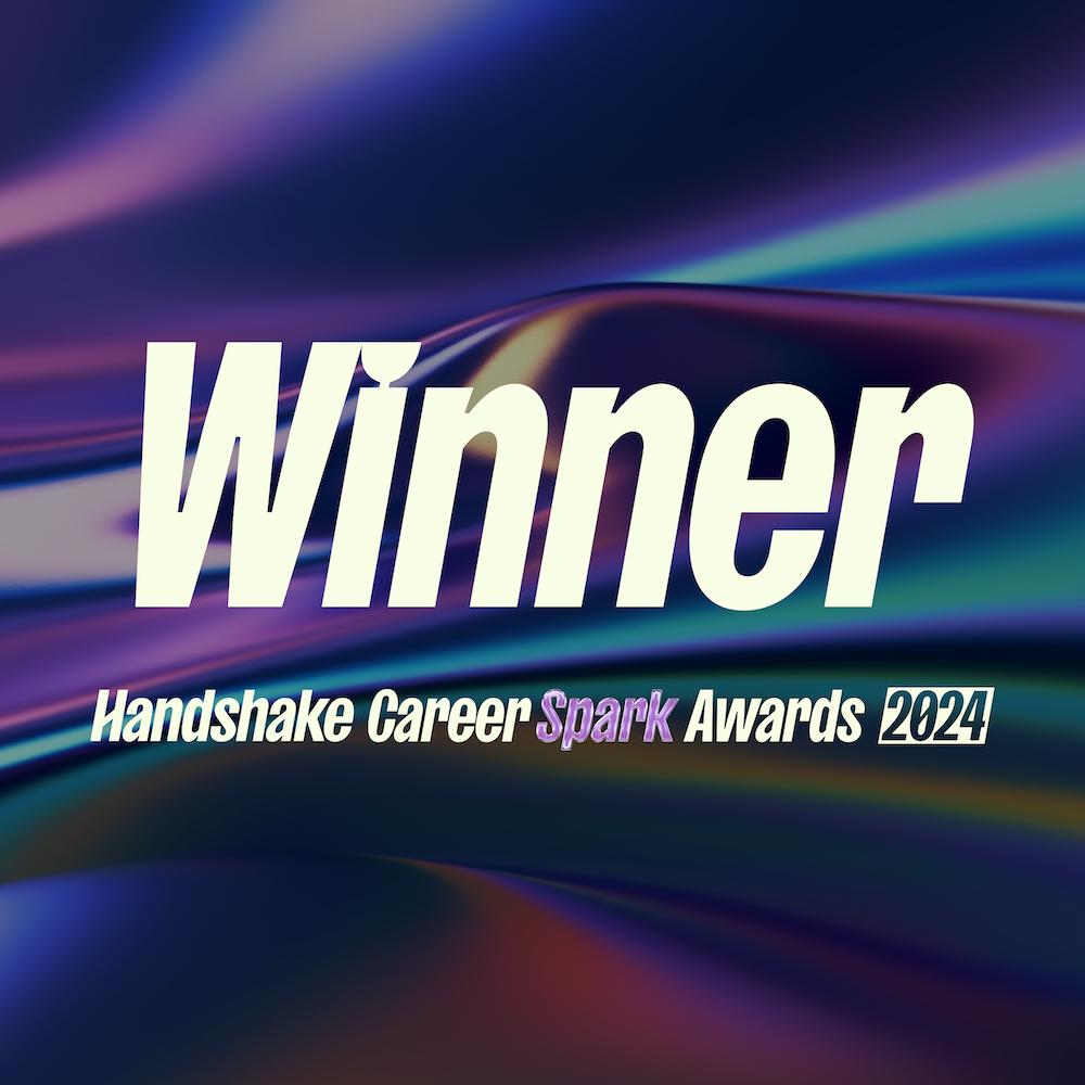 Handshake Career Spark awards banner