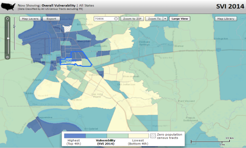 The Social Vulnerability Index Tool