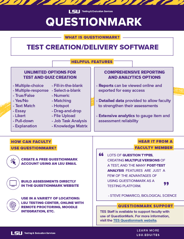 Questionmark Fact Sheet Image Tile